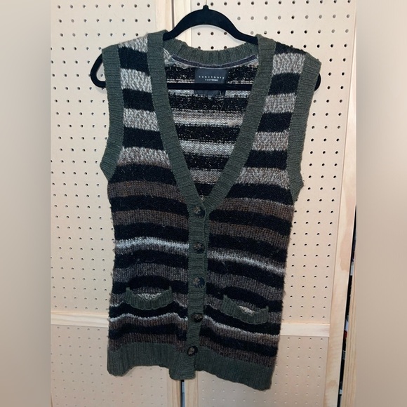 Sanctuary Clothing Los Angeles Sweater Vest XS - Stylish Women's Knit Top - Picture 1 of 6